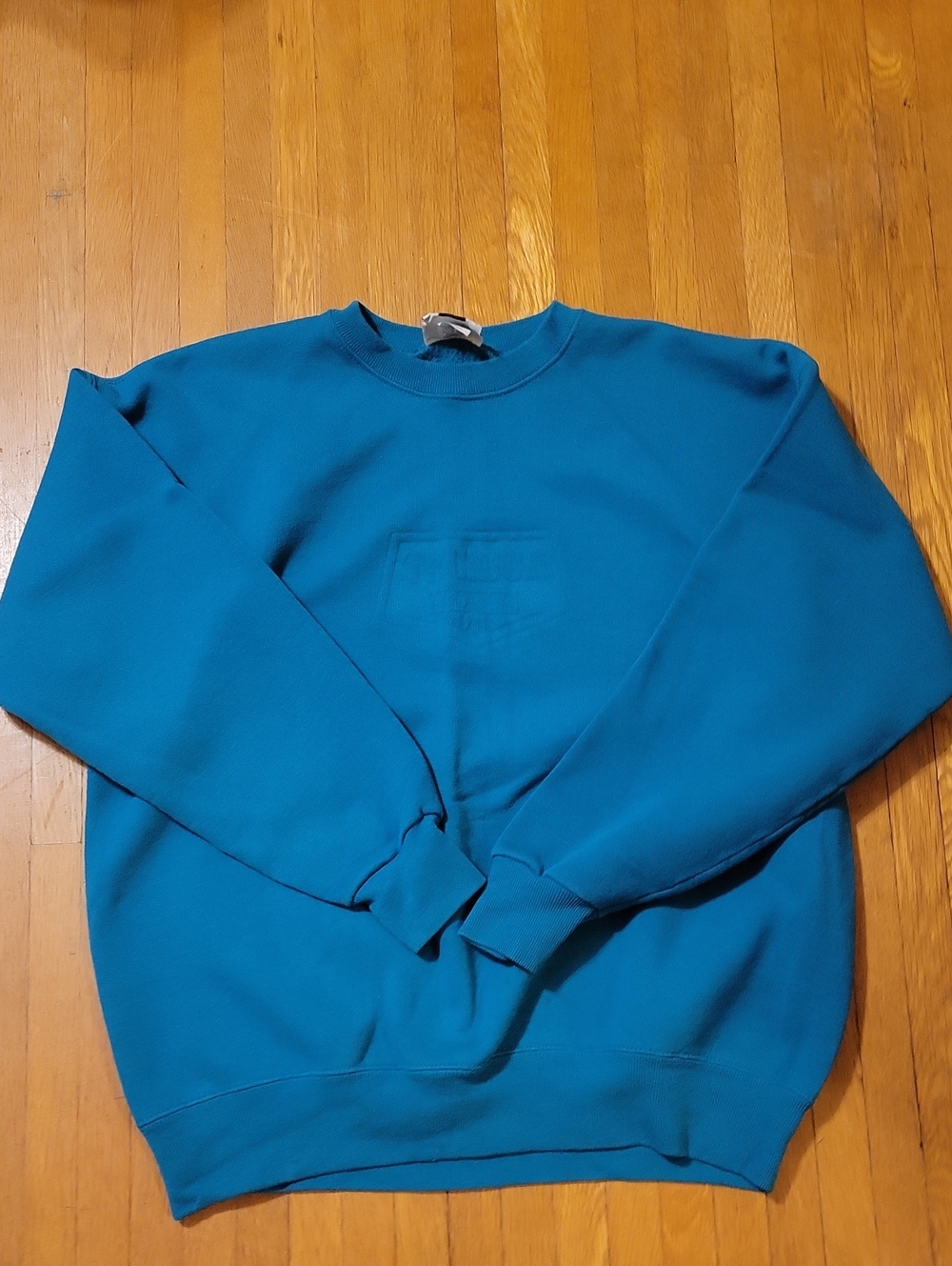 Technica Lee Men's Teal Crewneck Sweatshirt